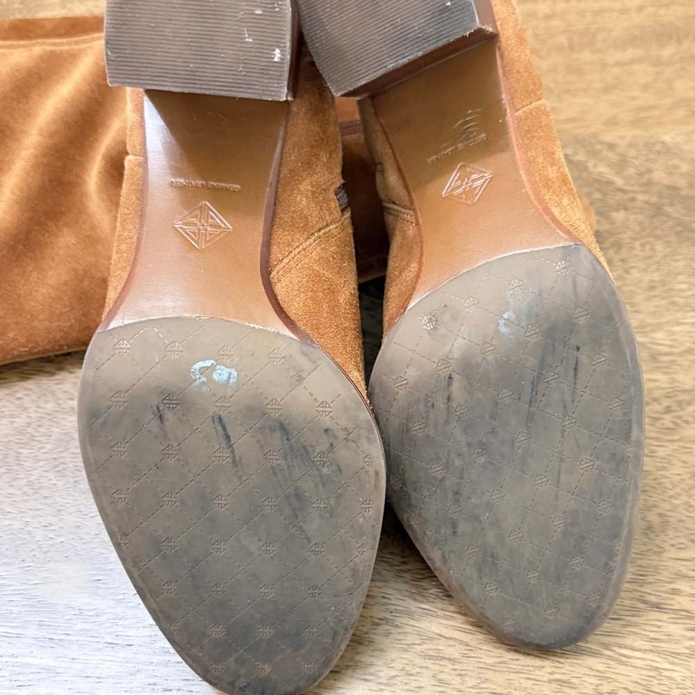 Golden Antonio Melani Suede Knee-High Boots - Picture 5 of 5